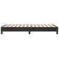 vidaXL Πλαίσιο Κρεβατιού Boxspring Μαύρο 90x190 εκ. Βελούδινο