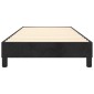 vidaXL Πλαίσιο Κρεβατιού Boxspring Μαύρο 100x200 εκ. Βελούδινο