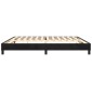 vidaXL Πλαίσιο Κρεβατιού Boxspring Μαύρο 200x200 εκ. Βελούδινο