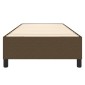 vidaXL Πλαίσιο Κρεβατιού Boxspring Σκούρο Καφέ 80x200 εκ. Υφασμάτινο