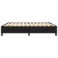 vidaXL Πλαίσιο Κρεβατιού Boxspring Μαύρο 200x200 εκ. Υφασμάτινο