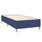 vidaXL Πλαίσιο Κρεβατιού Boxspring Μπλε 90x190 εκ. Υφασμάτινο