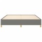 vidaXL Πλαίσιο Κρεβατιού Boxspring Σκούρο Γκρι 180x200 εκ. Υφασμάτινο