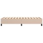 vidaXL Πλαίσιο Κρεβατιού Boxspring Καπουτσίνο 80x200 εκ. Συνθετ. Δέρμα