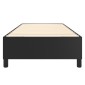 vidaXL Πλαίσιο Κρεβατιού Boxspring Μαύρο 90x190 εκ. Συνθετικό Δέρμα