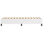 vidaXL Πλαίσιο Κρεβατιού Boxspring Λευκό 90x190 εκ. Συνθετικό Δέρμα