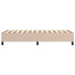 vidaXL Πλαίσιο Κρεβατιού Boxspring Καπουτσίνο 90x190 εκ. Συνθετ. Δέρμα