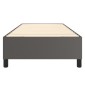 vidaXL Πλαίσιο Κρεβατιού Boxspring Γκρι 90x200 εκ. Συνθετικό Δέρμα