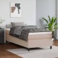 vidaXL Πλαίσιο Κρεβατιού Boxspring Καπουτσίνο 90x200 εκ. Συνθετ. Δέρμα