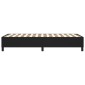 vidaXL Πλαίσιο Κρεβατιού Boxspring Μαύρο 100x200 εκ. Συνθετικό Δέρμα