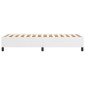 vidaXL Πλαίσιο Κρεβατιού Boxspring Λευκό 100x200 εκ. Συνθετικό Δέρμα