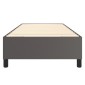 vidaXL Πλαίσιο Κρεβατιού Boxspring Γκρι 100x200 εκ. Συνθετικό Δέρμα