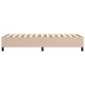 vidaXL Πλαίσιο Κρεβατιού Boxspring Καπουτσίνο 100x200εκ. Συνθετ. Δέρμα