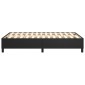 vidaXL Πλαίσιο Κρεβατιού Boxspring Μαύρο 120 x 200 εκ. Συνθετικό Δέρμα