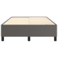 vidaXL Πλαίσιο Κρεβατιού Boxspring Γκρι 120x200 εκ. Συνθετικό Δέρμα