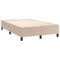 vidaXL Πλαίσιο Κρεβατιού Boxspring Καπουτσίνο 120x200εκ. Συνθετ. Δέρμα
