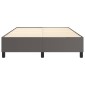 vidaXL Πλαίσιο Κρεβατιού Boxspring Γκρι 140x200 εκ. Συνθετικό Δέρμα