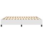 vidaXL Πλαίσιο Κρεβατιού Boxspring Λευκό 160x200 εκ. Συνθετικό Δέρμα