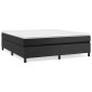 vidaXL Πλαίσιο Κρεβατιού Boxspring Μαύρο 180x200 εκ. Συνθετικό Δέρμα