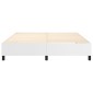 vidaXL Πλαίσιο Κρεβατιού Boxspring Λευκό 180x200 εκ. Συνθετικό Δέρμα
