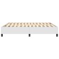 vidaXL Πλαίσιο Κρεβατιού Boxspring Λευκό 180x200 εκ. Συνθετικό Δέρμα