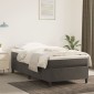 vidaXL Πλαίσιο Κρεβατιού Boxspring Σκούρο Γκρι 90x190 εκ. Βελούδινο
