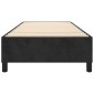 vidaXL Πλαίσιο Κρεβατιού Boxspring Μαύρο 90x190 εκ. Βελούδινο