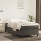 vidaXL Πλαίσιο Κρεβατιού Boxspring Σκούρο Γκρι 90x200 εκ. Βελούδινο
