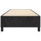 vidaXL Πλαίσιο Κρεβατιού Boxspring Μαύρο 90x200 εκ. Βελούδινο