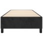 vidaXL Πλαίσιο Κρεβατιού Boxspring Μαύρο 100x200 εκ. Βελούδινο