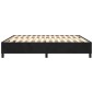 vidaXL Πλαίσιο Κρεβατιού Boxspring Μαύρο 180x200 εκ. Βελούδινο