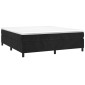 vidaXL Πλαίσιο Κρεβατιού Boxspring Μαύρο 200x200 εκ. Βελούδινο