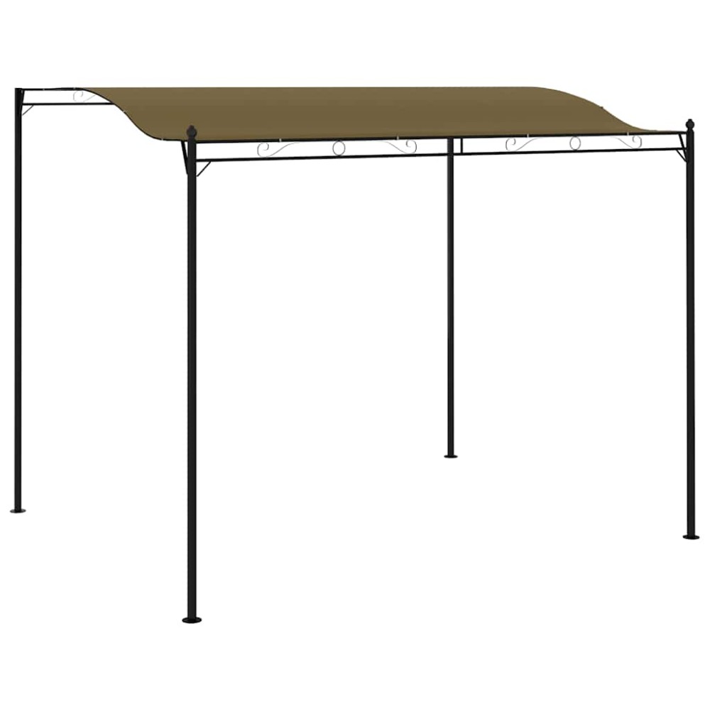 vidaXL Κιόσκι Σκίασης Taupe 3 x 2,4 μ. 180 γρ./μ²