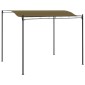 vidaXL Κιόσκι Σκίασης Taupe 3 x 2,4 μ. 180 γρ./μ²