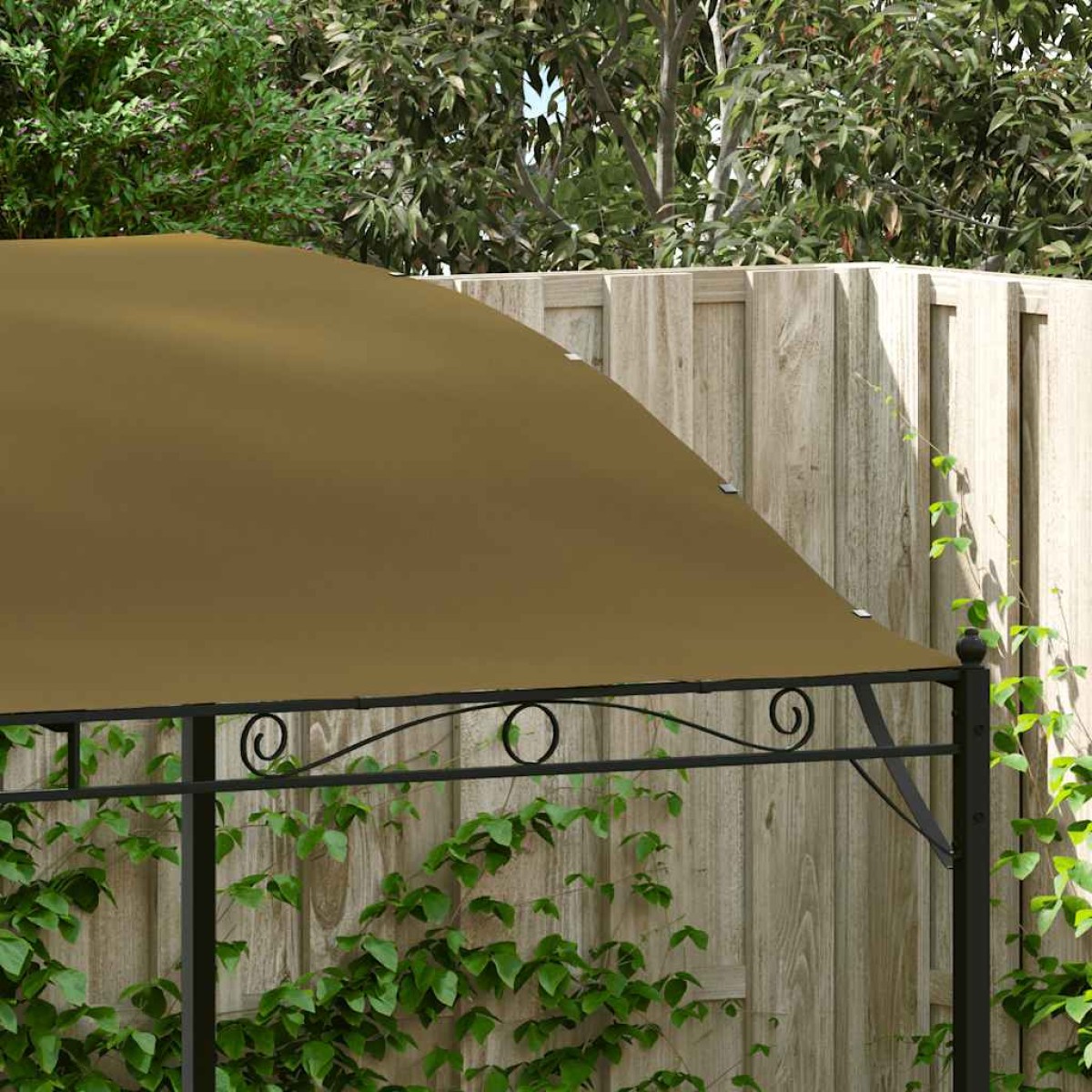 vidaXL Κιόσκι Σκίασης Taupe 3 x 2,4 μ. 180 γρ./μ²