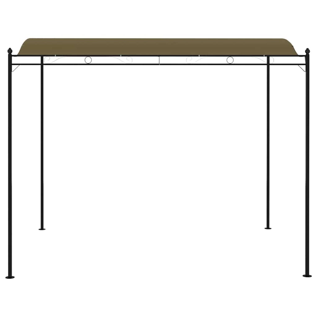 vidaXL Κιόσκι Σκίασης Taupe 3 x 2,4 μ. 180 γρ./μ²
