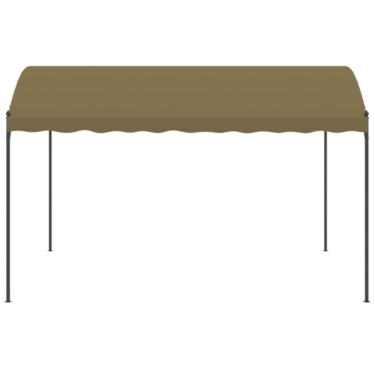 vidaXL Κιόσκι Taupe 4 x 3 x 2,6 μ. 180 γρ/μ²
