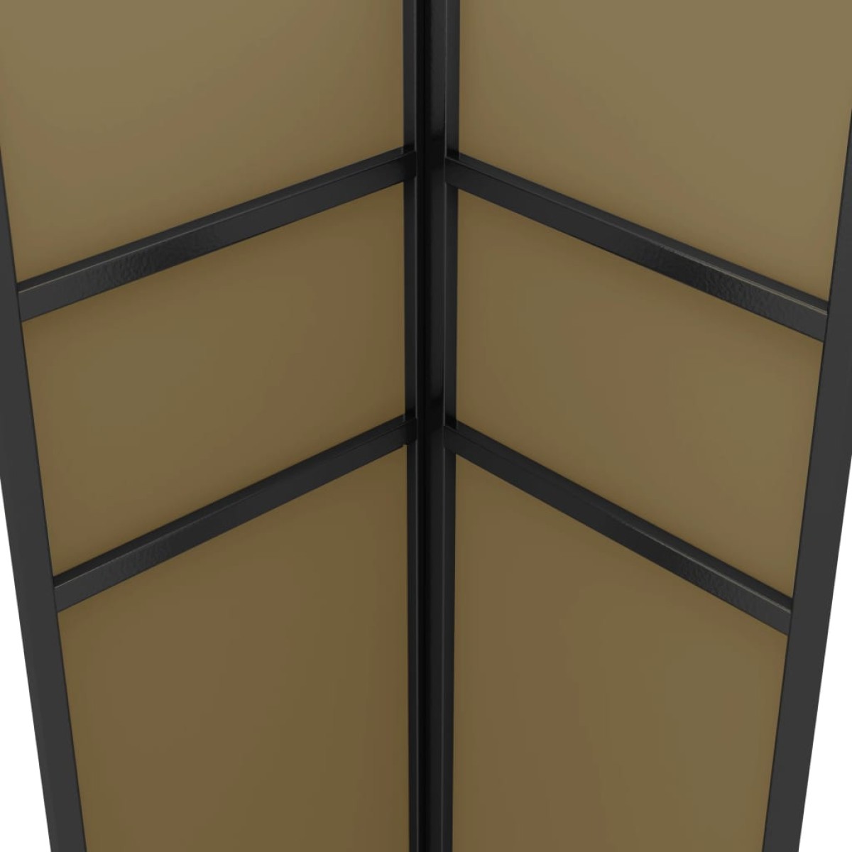 vidaXL Κιόσκι με Διπλή Οροφή Taupe 3 x 3 x 2,7 μ. 180 γρ/μ²