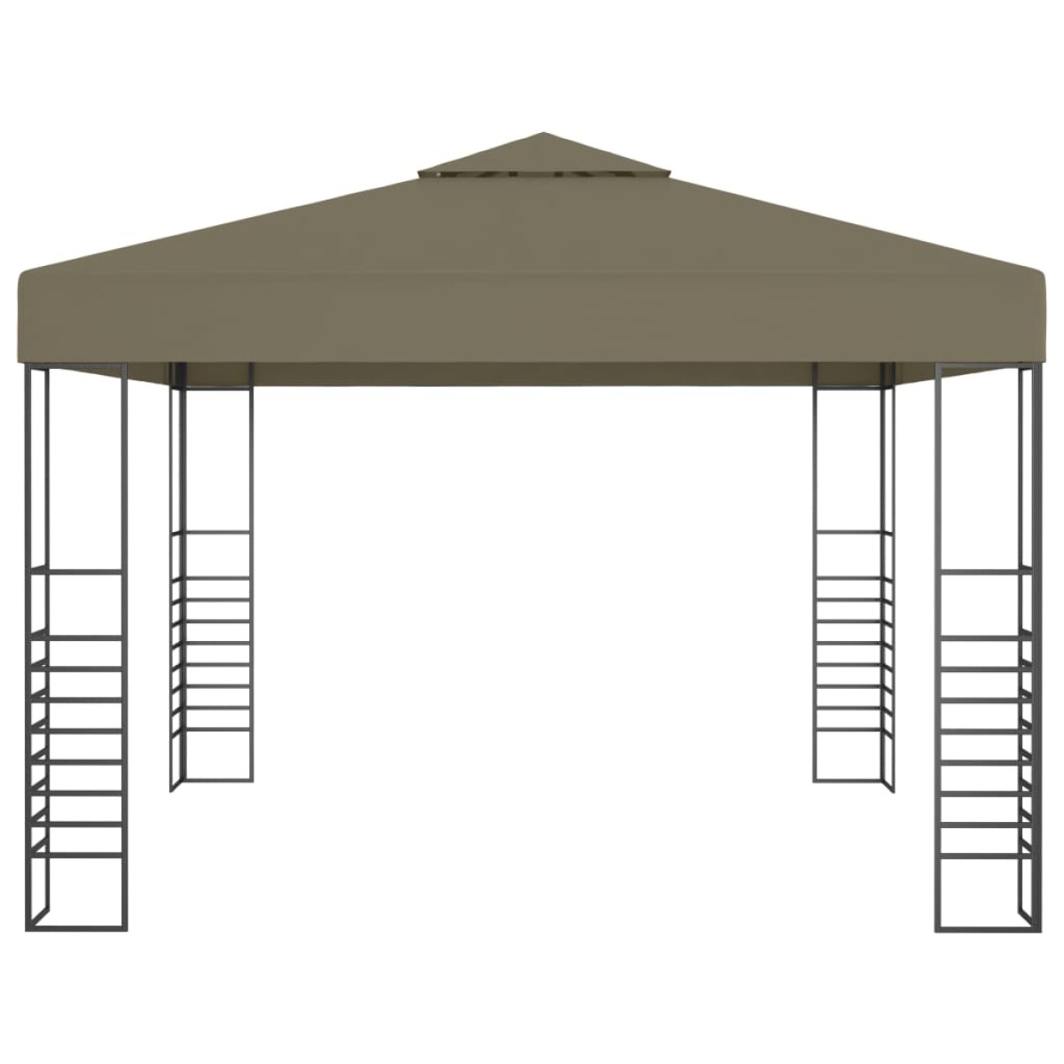 vidaXL Τέντα Εκδηλώσεων Κήπου Taupe 3 x 3 μ. 180 γρ/μ²