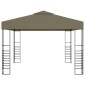 vidaXL Τέντα Εκδηλώσεων Κήπου Taupe 3 x 3 μ. 180 γρ/μ²