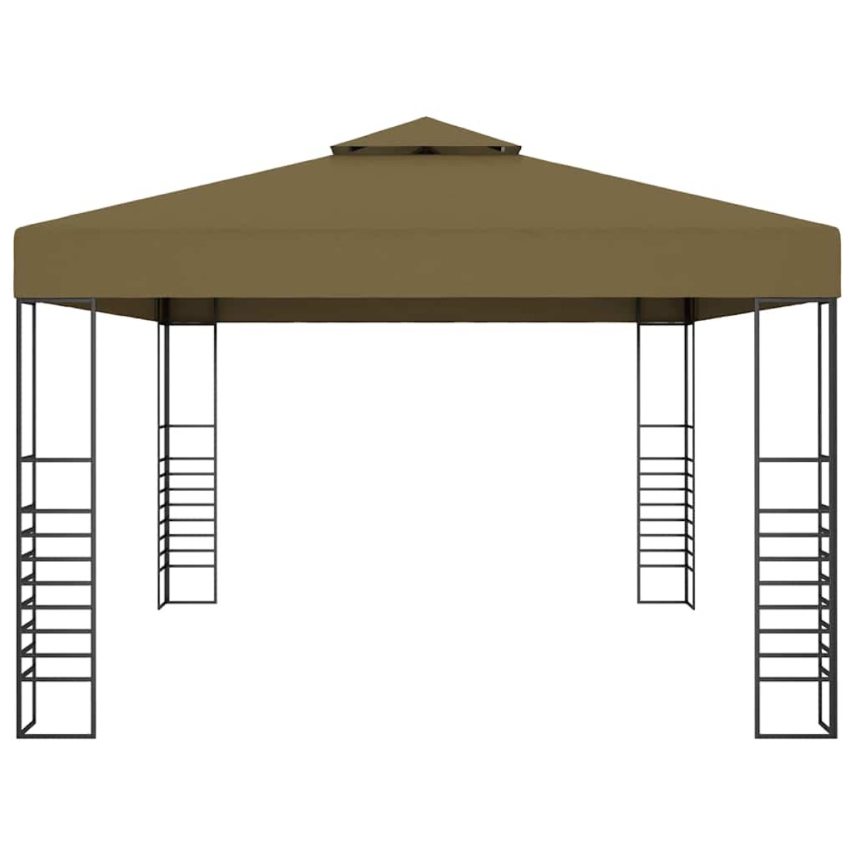 vidaXL Κιόσκι Taupe 3 x 4 μ. 180 γρ/μ²