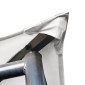 vidaXL Κιόσκι Λευκό 4 x 4 x 3 μ. 180 γρ./μ²