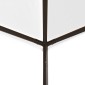 vidaXL Κιόσκι Λευκό 3 x 3 x 2,9 μ. 180 γρ./μ²