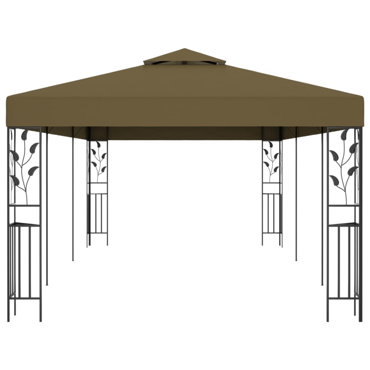 vidaXL Κιόσκι Taupe 6 x 3 μ. 180 γρ/μ²