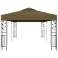 vidaXL Κιόσκι Taupe 6 x 3 μ. 180 γρ/μ²