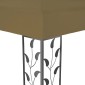 vidaXL Κιόσκι Taupe 6 x 3 μ. 180 γρ/μ²