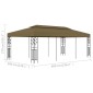 vidaXL Κιόσκι Taupe 6 x 3 μ. 180 γρ/μ²