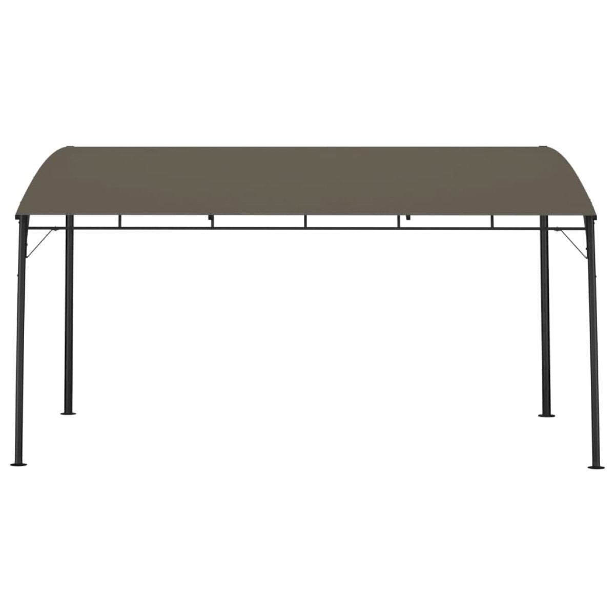 vidaXL Τεντοπέργκολα Κήπου Taupe 4 x 3 x 2,55 μ.