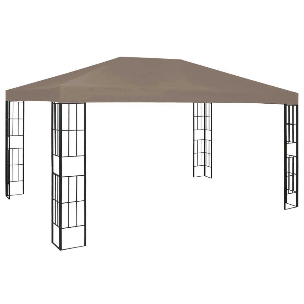 vidaXL Κιόσκι Taupe 4 x 3 μ.