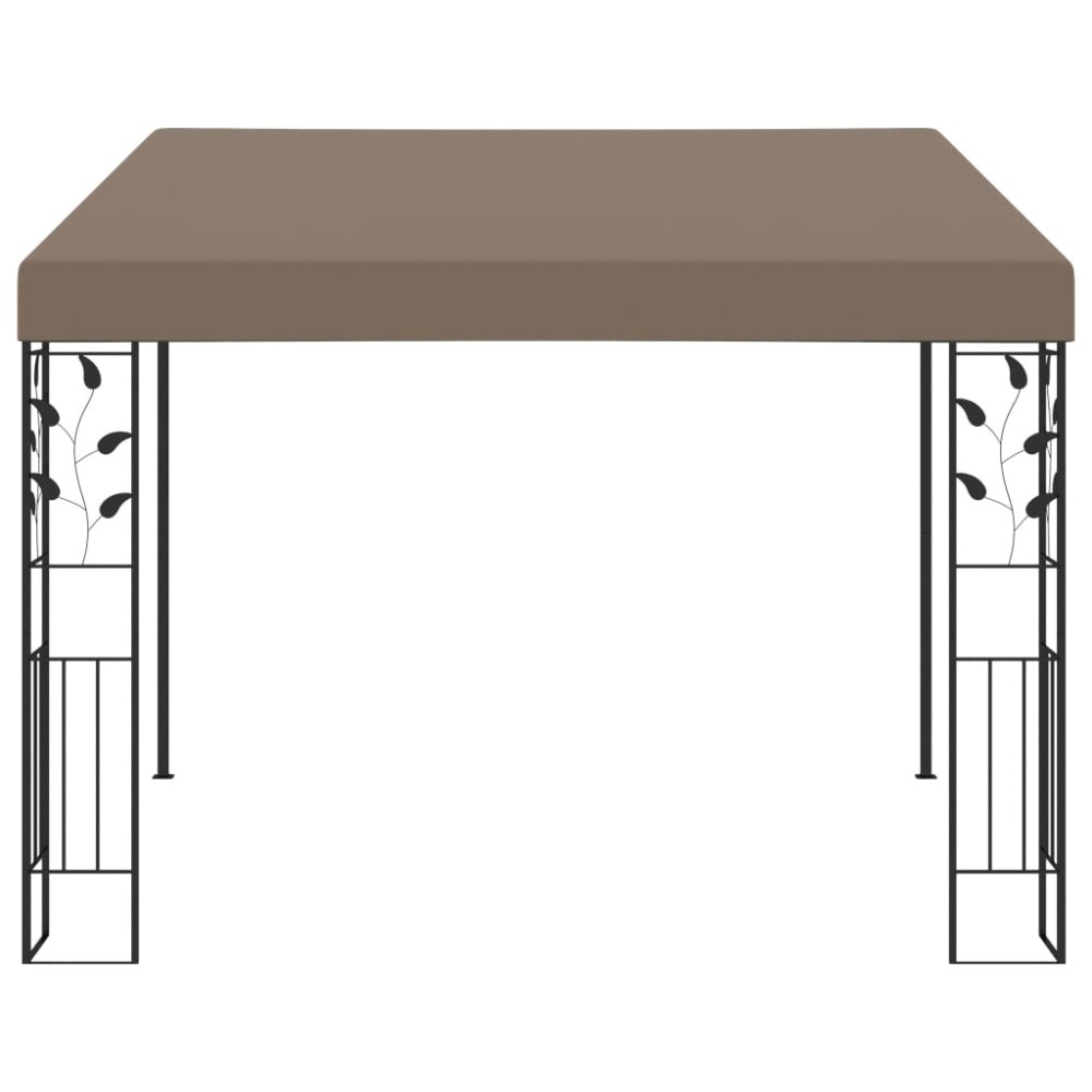 vidaXL Κιόσκι Επιτοίχιο Taupe 3 x 3 x 2,5 μ.